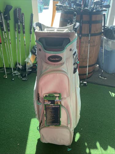 Taylormade Ladies Cart Bag 15-Way Dividers W/ Rain Cover