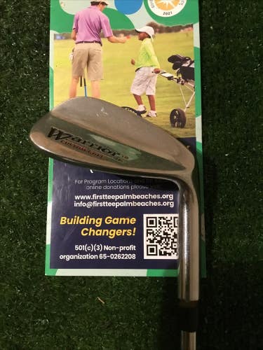 Warrior Custom Golf 52* Gap Wedge GW Wedge Flex Steel Shaft