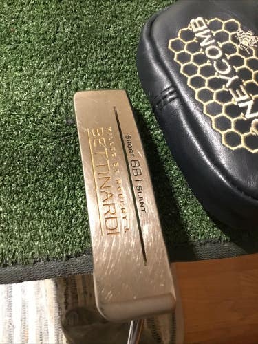 Bettinardi Short BB1 Slant Putter 35 Inches Steel Shaft  Right Handed *VGC*