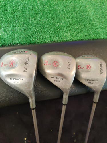 Intergra III Slice Killer Driver 3-5 Woods Set Regular Graphite Shafts