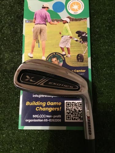 Tour Edge Exotics CBX Forged 9 Iron Stiff Project X 6.0 Stiff Steel Shaft