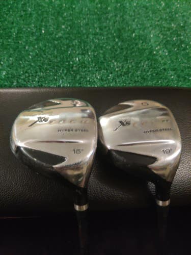 XS Tech Golden Bear 3-5 Woods Set Graphite Shafts Right Handed