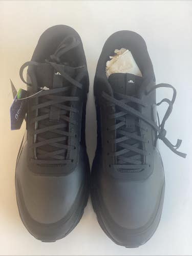 J Lindberg Vent 500 Ortholite Golf Shoes Black Size US 10 NEW