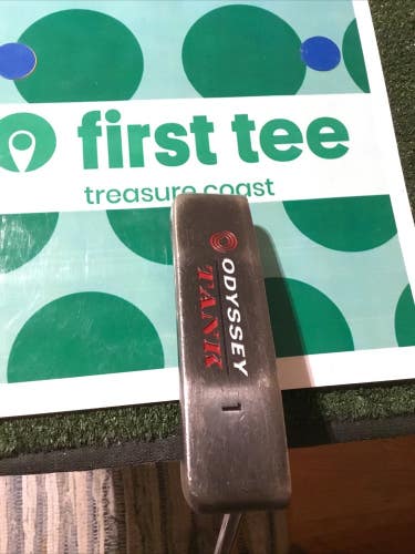 Odyssey Tank 1 Putter 38 Inches Steel Shaft Right Handed