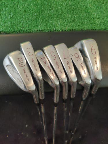 Maruman Compuma SPSS Ladies Irons Set 3-PW (No 6) Steel Shafts