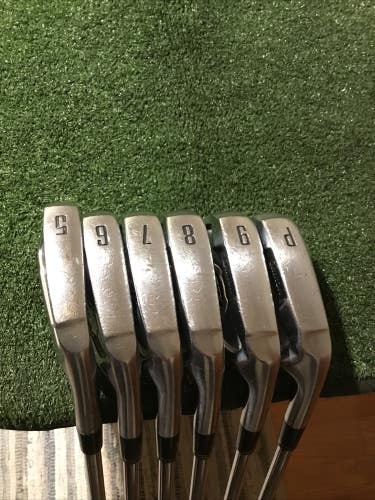 Srixon ZTX Forged Irons Set 5-PW Stiff S200 Dynamic Gold Steel Shafts