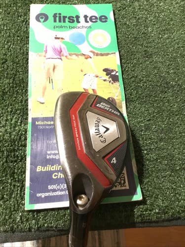 Callaway Left Handed Ladies 2015 Big Bertha 22* 4 Hybrid Recoil 450 F1 Graphite