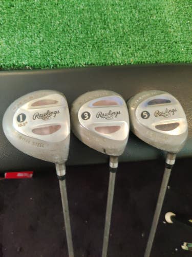 Rawlings Driver 3-5 Phase II Woods Set Regular Graphite Shafts