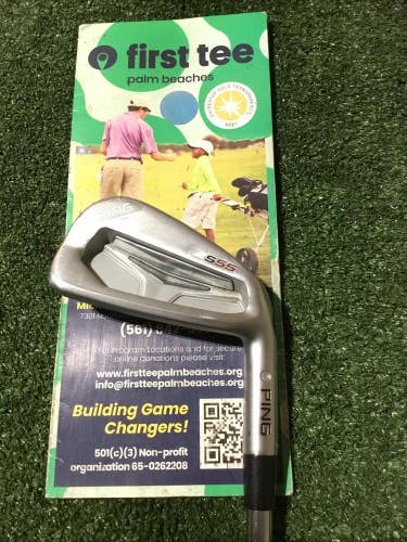 Ping S55 Silver Dot 5 Iron Steel Shaft (STD -1/4) 37.75 Right Handed