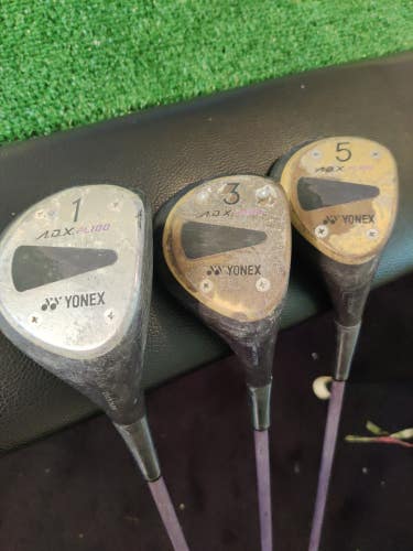 Yonex ADX FL100 Driver 3-5 Ladies Woods Set Graphite Shafts
