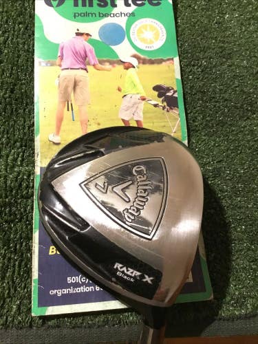 Callaway Ladies Razr X Black 7 Fairway Wood 50g Graphite Shaft (40.75)