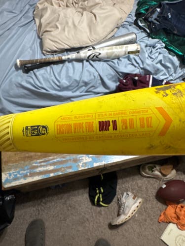 2024 Easton Hype Fire Composite USSSA Certified Bat (-10) 19 oz 29" (Used)