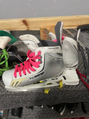 Bauer Supreme One.6 LE Limited Edition WHITE OUT sz 4