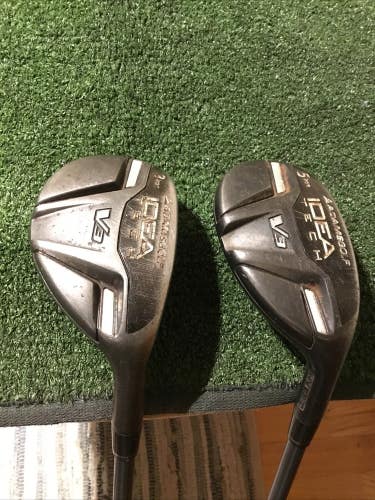 Adams Idea Tech V3 Hybrids Set (3H & 5H) Regular Bassara 60g Graphite Shafts
