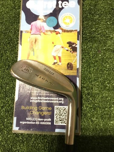 Miura Forged 1957 Genuine C Grind 59* Lob Wedge (LW) Steel Shaft (35)