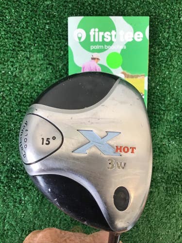 Callaway X Hot Series 3 Wood 15* Ladies Graphite Shaft Right Handed