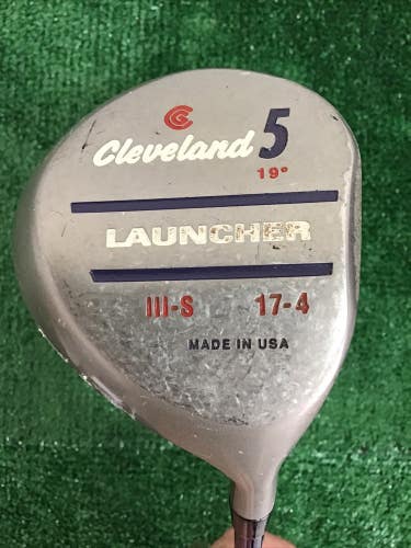 Cleveland Launcher Fairway 5 Wood 19* Regular Graphite Shaft