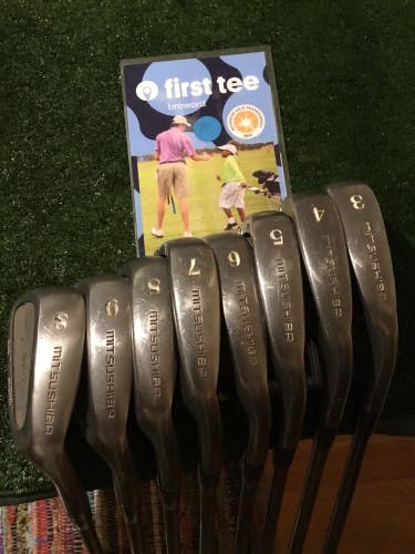 Mitsushiba Image Quad Weighted Irons Set 3-SW (No PW) Stiff Graphite Shafts