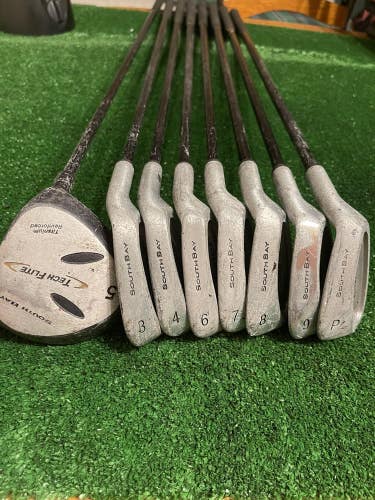 South Bay Tech Flite Iron Set 5 Wood 4-PW Regular Graphite Shafts (no 5)