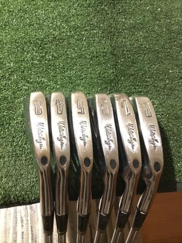 Walter Hagen The Haig Irons Set (3-8 Irons) Regular CF-3 Steel Shafts