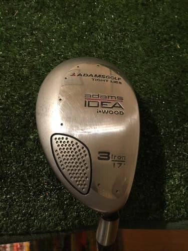 Adams Ladies Tight Lies Idea iWood 17* Iron Hybrid Graphite Shaft
