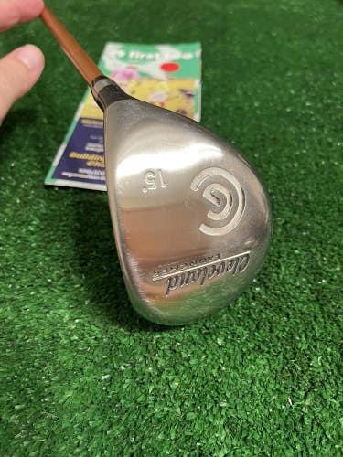 Cleveland Launcher Steel 3 Wood 15* Regular Graphite Shaft