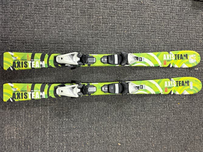 Kid's Axis Team 110 cm Skis With Bindings (Used)