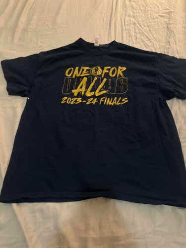 Dallas Maverick 2023 2024 NBA Finals Short Sleeve Shirt, Adult XL