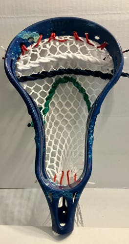 OG Warrior Evo Pro mens Head (Used) custom dyed blue marble.
