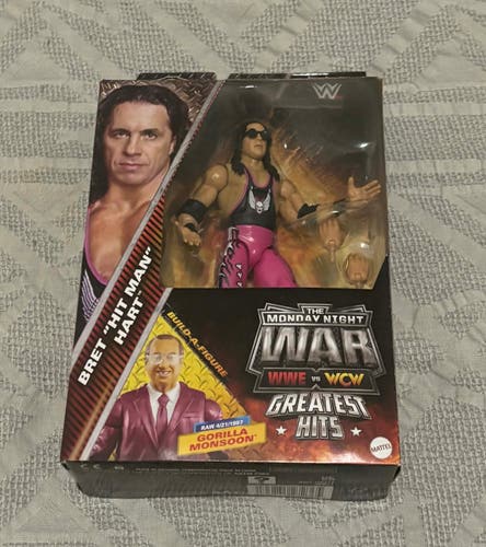 Bret Hit Man Hart WWE Action Figure Monday Night War Elite Collection New in Box