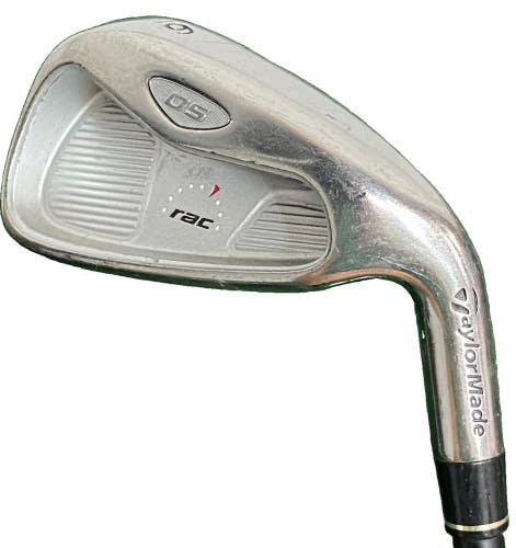 TaylorMade RAC OS 6 Iron RH Men's UG 65g Senior Graphite 37.5" Factory Grip Nice