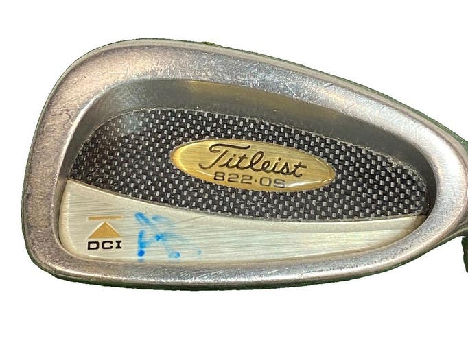 Titleist DCI 822 OS 9 Iron Gold Triangle RH Men's NS Pro 950 Regular Steel 36"