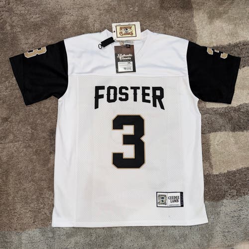 Foster University CeeDee Lamb #3 Football Jersey White XXL Men's Jersey (New)