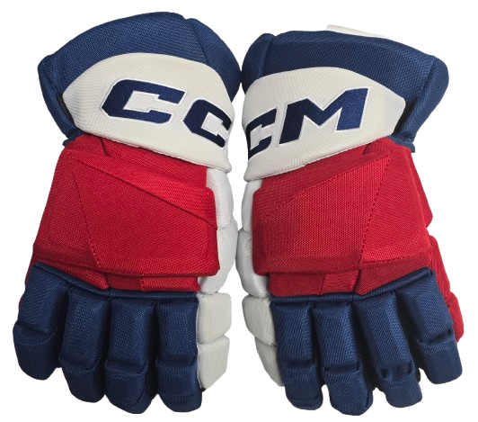 CCM Jetspeed FT8 Pro Custom Pro Stock Hockey Gloves 13" AHL NHL NEW (2) (16091)