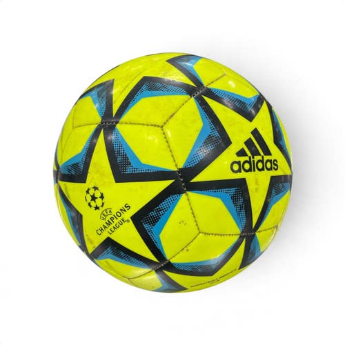 Used Adidas ADIDAS SIZE 4 All Size Soccer Ball Yellow 4 11735-S000370594