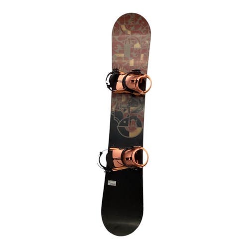 Used Burton KING Mens Board/Bindings Black 158 cm 11443-S000209719