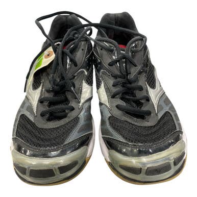 Used Mizuno Vb Shoes Adult Black Senior 9 11735-s000342553