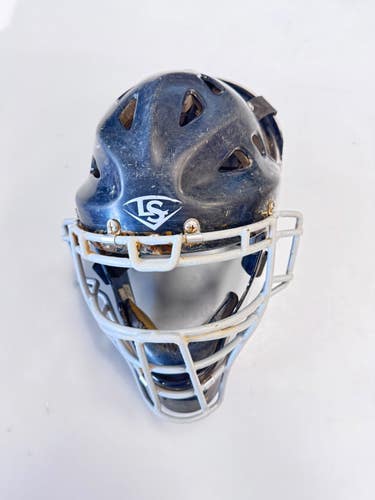 Used Louisville Slugger CATCHER MASK Catchers Helmet w/Mask Black One Size 11860-S000317348