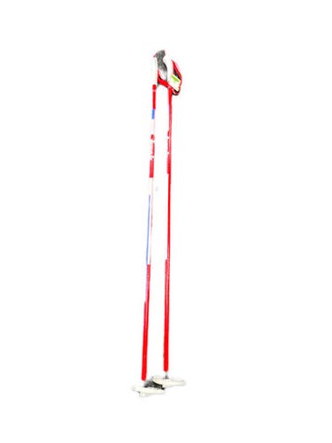 Used Trak Mens Dh Ski Pole Red 125 Cm 50 In 11735-s000341982