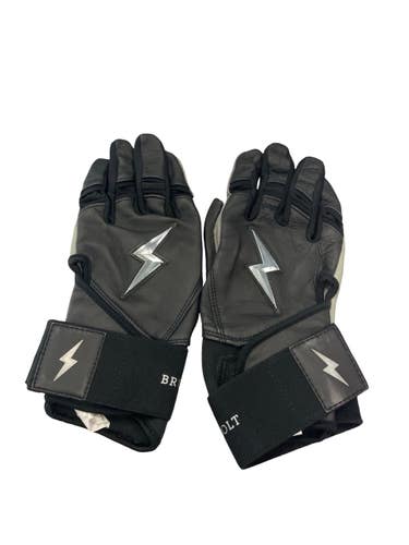 Used BB/SB Batting Gloves Black MD 11859-S000034546