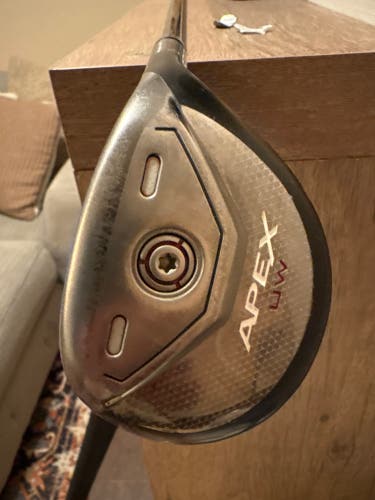 Men's Callaway Apex UW (17°) Right Handed Fairway Wood Stiff Flex 3 Wood HL Graphite Shaft (Used)