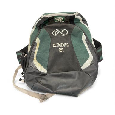 Used Rawlings Backpack Bb Sb Player Backpack Green 11735-s000338738