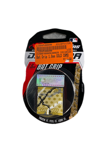 New Bat Grip 1.8mm Gold Camo 11735-lizdspubb899