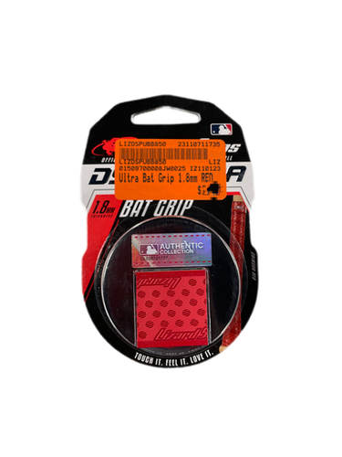 New Ultra Bat Grip 1.8mm RED 11735-LIZDSPUBB850