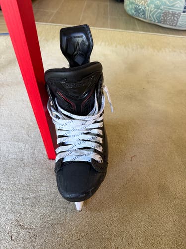Black 2025 CCM JetSpeed FT8 Pro Hockey Skates Regular Width Size 4.5 (Used)