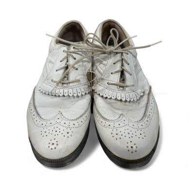 Used Womens Golf Shoes White Senior 5.5 11735-s000332169