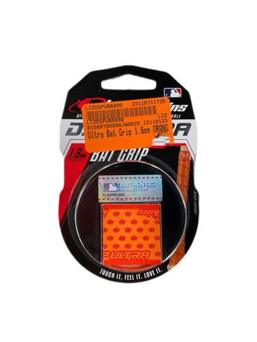 New Ultra Bat Grip 1.8mm Orange 11735-lizdspubb890