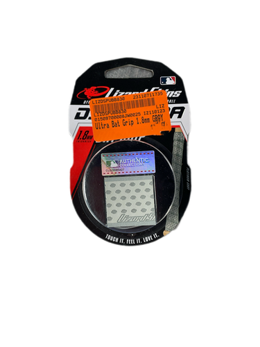New Ultra Bat Grip 1.8mm Gray 11735-lizdspubb830