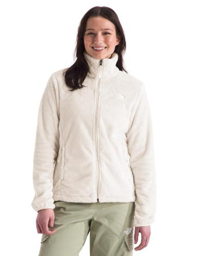 The North Face Osito Jacket Women's S White Dune Raschel Fleece Full Zip GBO4625