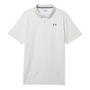 Under Armour Matchplay Polo Shirt Boys L Summit White Short Sleeve Golf GBO4627